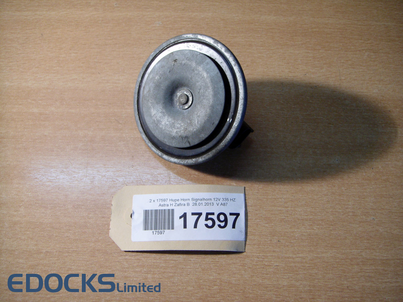 Hupe Horn Signalhorn 12V 335 HZ Astra H Zafira B Opel