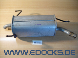 Auspuff Endschalldämpfer Endtopf Bosal Corsa C 1,0 Z10XE Z10XEP Opel
