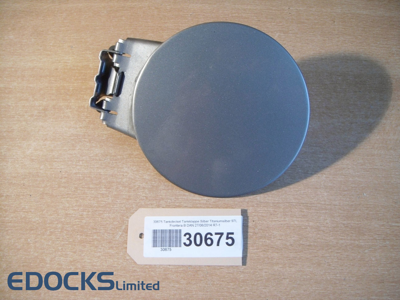 Tankdeckel Tankklappe Silber Titaniumsilber 97L Frontera B Opel