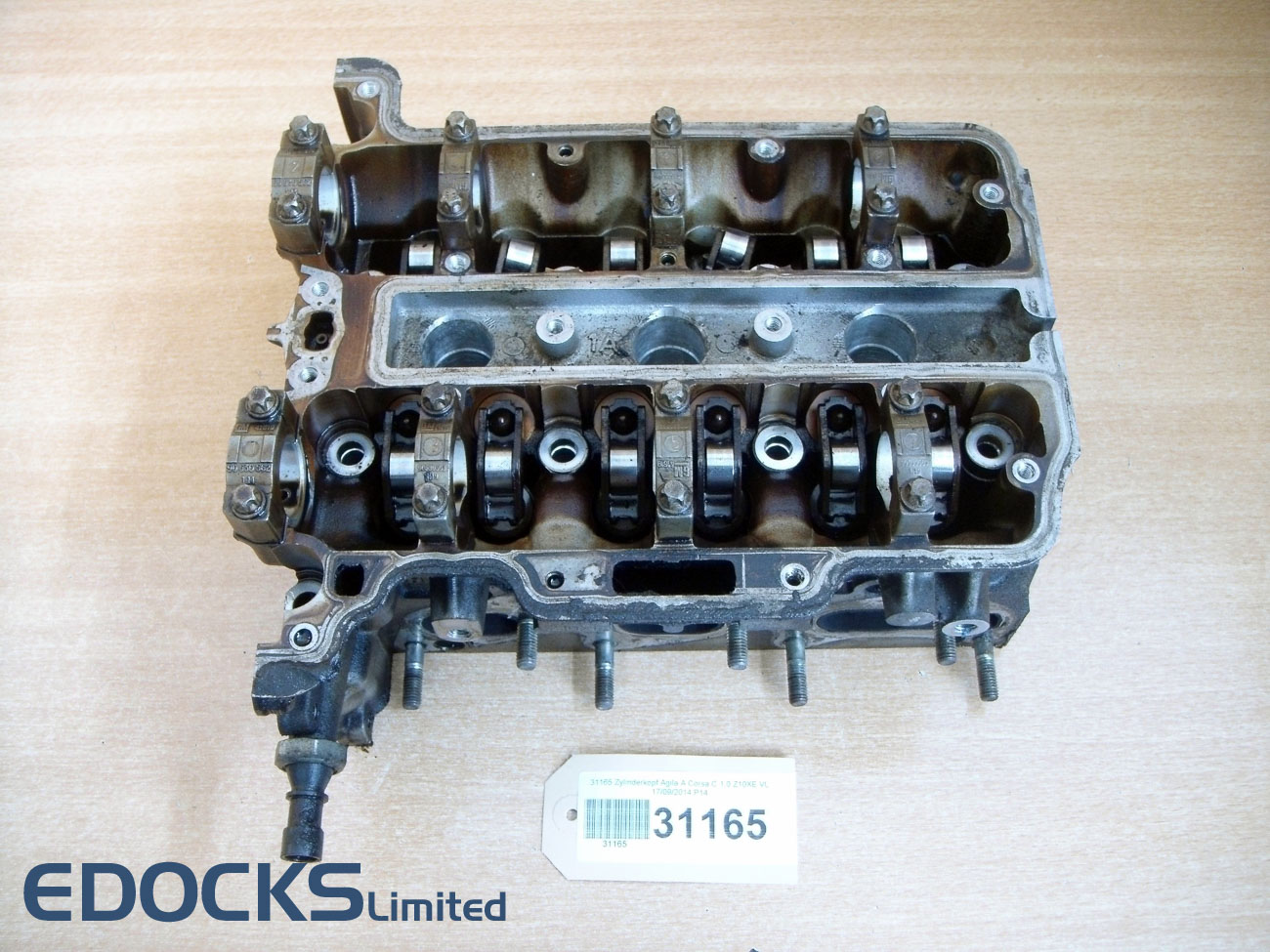 Zylinderkopf Agila A Corsa C 1,0 Z10XE Opel - Bild 1 von 12