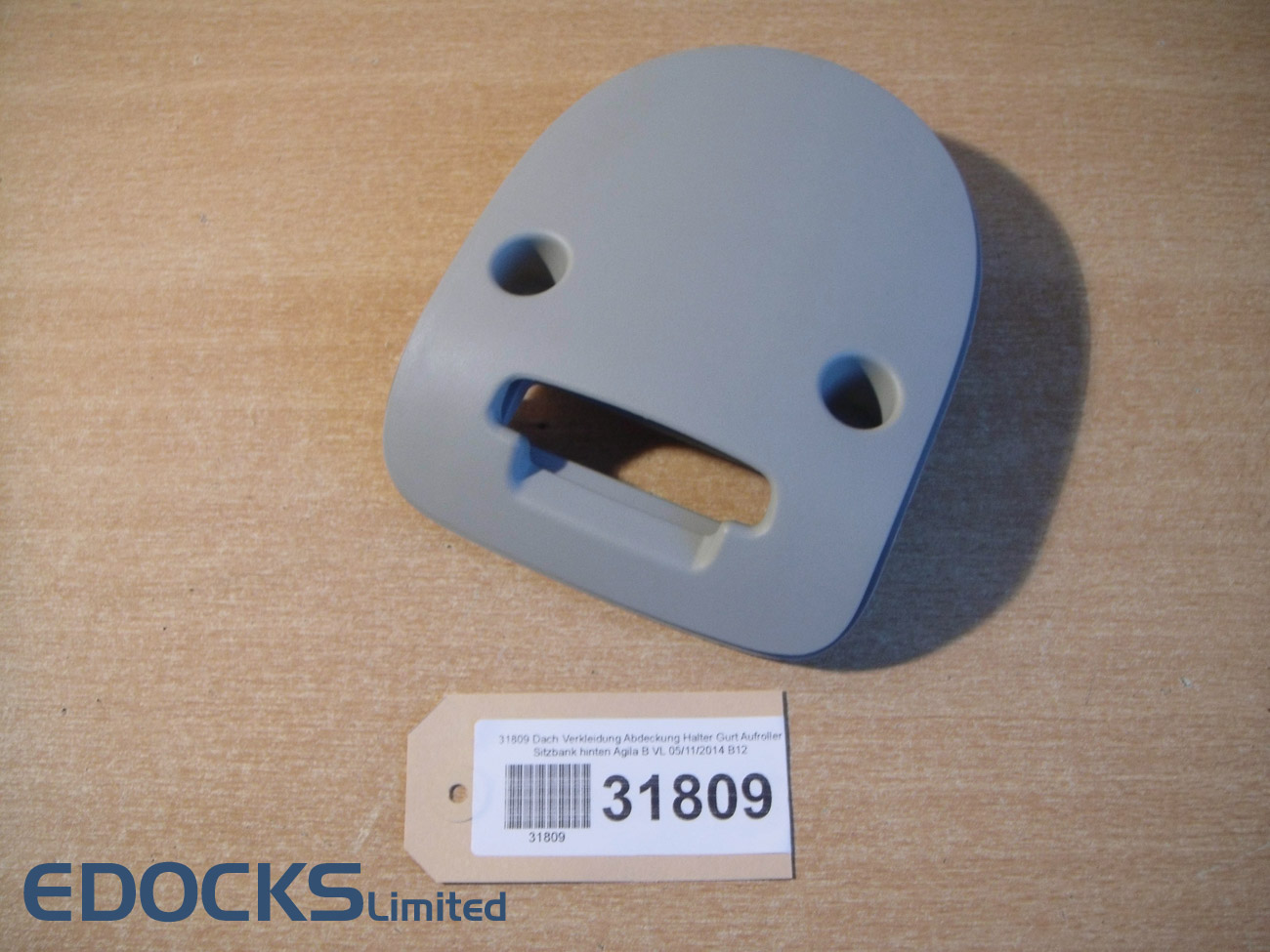 Dach Verkleidung Abdeckung Halter Gurt Aufroller Sitzbank hinten Agila B Opel