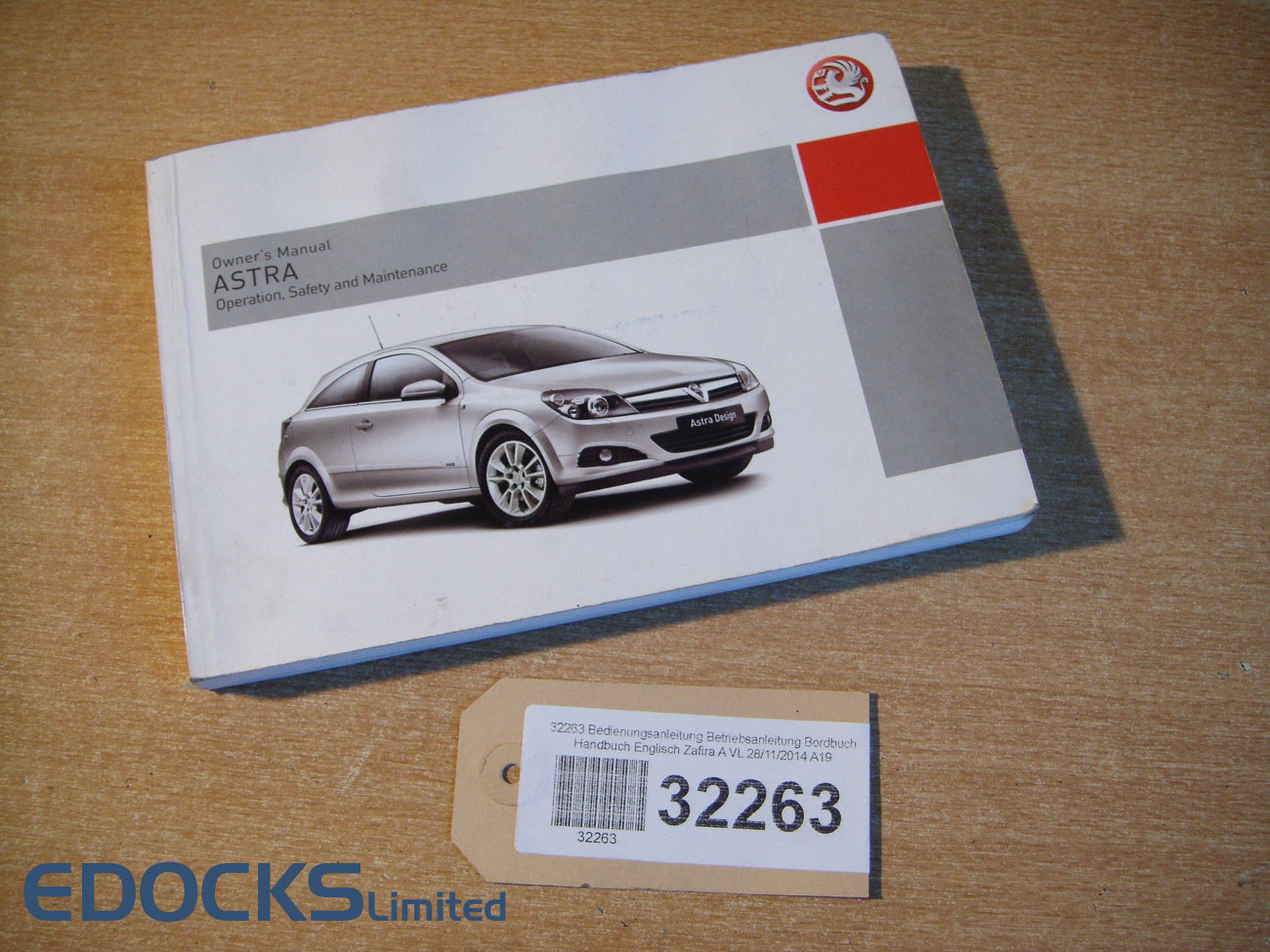 Bedienungsanleitung Betriebsanleitung Bordbuch Handbuch Englisch Zafira A Opel
