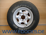 Alufelge Ersatzrad M+S Winter Reifen Goodyear 245/70/R16 neuw. Frontera A/B Opel