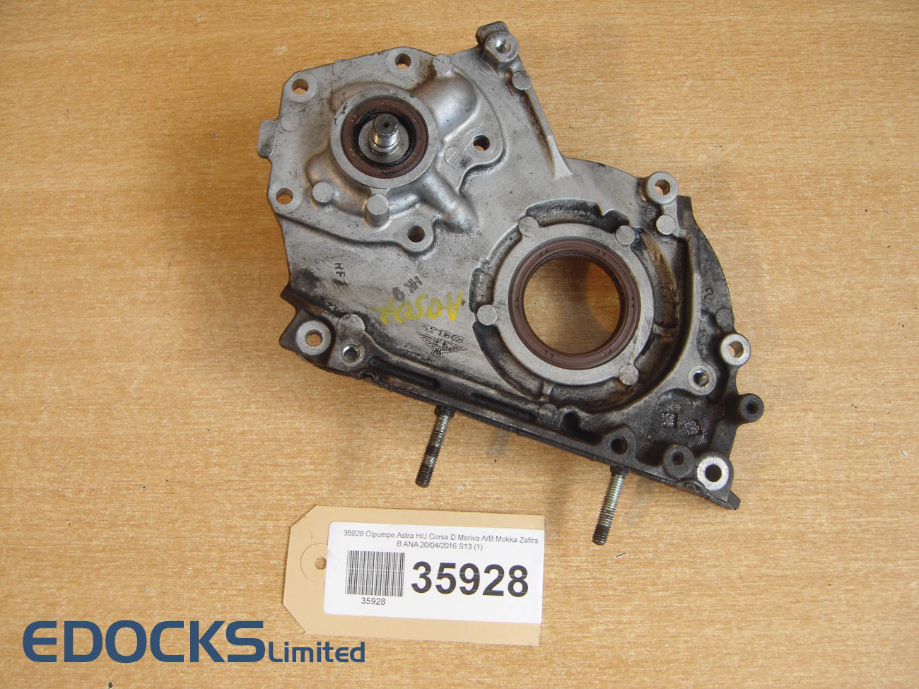 Original Opel Astra Corsa Meriva Mokka 1.7 CDTi Bomba De Aceite-Nuevo 97376227