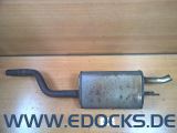 Auspuff Endschalldämpfer Endtopf original A14XER Meriva B 1,4 Opel